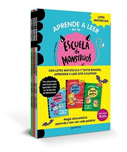 Pack Escuela de Monstruos (La mascota más grandota, Una liada de mermelada, Las iguales son especiales)
